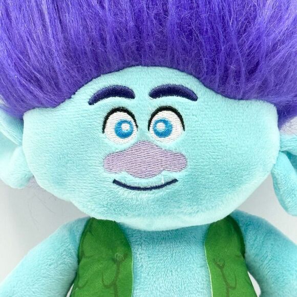 Dreamworks Trolls Branch Plush Doll 14” Clean - Picture 3 of 8